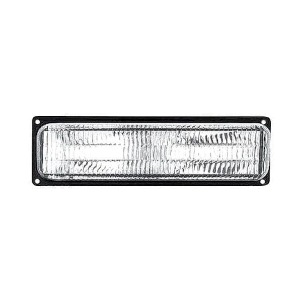 1996-2002 Chevrolet Express 1500/2500/3500/GMC Savana 1500 Driver Side Parking Light Assembly New Design W/Composite Headlamps Park/Signal Combination - GM2520142-Partify-Painted-Replacement-Body-Parts