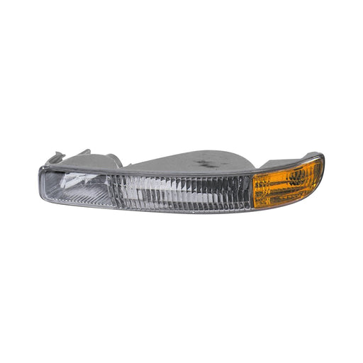 1999-2007 GMC Sierra 1500/1500 Classic/Yukon/Yukon XL 1500 Base/HT/Hybrid/SL/SLE/SLT/WT/Hybrid/SL/SLE/SLT/WT/SL/SLE/SLT Driver Side Parking Light Assembly Includes Signal/Marker & Running Lamps - GM2520174-Partify-Painted-Replacement-Body-Parts