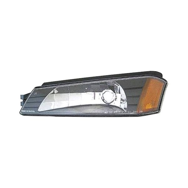 2002-2006 Chevrolet Avalanche 1500/2500 Driver Side Parking Light Assembly Includes Signal Lamp W/Body Cladding - GM2520184-Partify-Painted-Replacement-Body-Parts