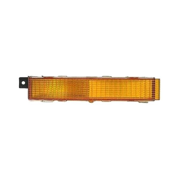 1982-1996 Oldsmobile Cutlass Ciera Passenger Side Parking Light Assembly Park/Signal Combination W/Amber Lens - GM2521101-Partify-Painted-Replacement-Body-Parts