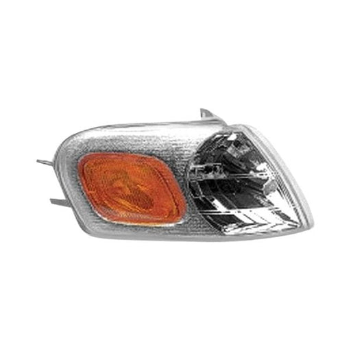 1997-2005 Chevrolet Venture/Oldsmobile Silhouette/Pontiac Montana/Trans Sport Passenger Side Parking Light Assembly Includes Marker & Signal Lamps - GM2521155-Partify-Painted-Replacement-Body-Parts
