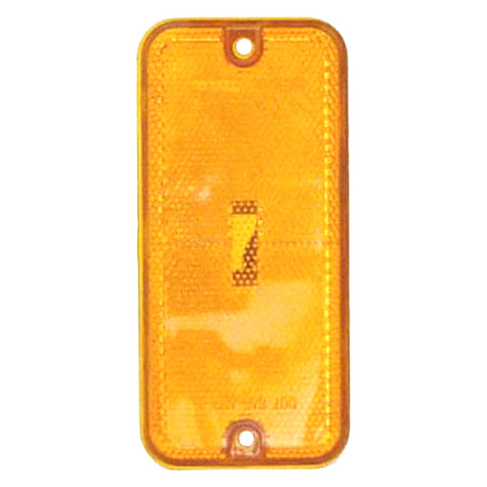 1985-1996 Chevrolet G10/G20/G30/GMC G1500/G2500/G3500 Front Driver Side Side Marker Light Assembly - GM2550113-Partify-Painted-Replacement-Body-Parts