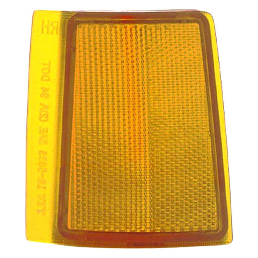 1994-2002 GMC C1500/C1500 Suburban/C2500/C2500 Suburban/C3500/K1500/K1500 Suburban/K2500/K2500 Suburban/K3500/Sierra 1500/Sierra 2500/Sierra 3500/Yukon Base/SL/SLE/SLT/Sport Front Driver Side Side Marker Light Assembly W/Composite Or Quad Sealed Beam Lamps 2-Piece Type Upper Reflector - GM2550148-Partify-Painted-Replacement-Body-Parts