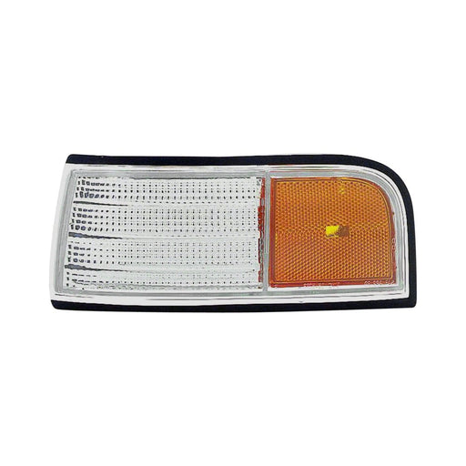 1990-1997 Oldsmobile Cutlass Supreme Front Driver Side Side Marker Light Assembly W/ Rim 4 Door Sedan - GM2550150-Partify-Painted-Replacement-Body-Parts