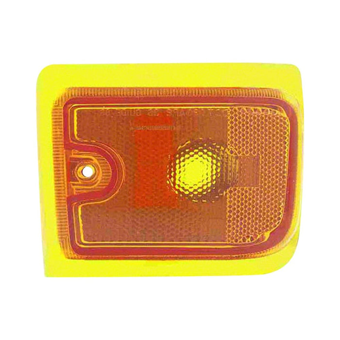 1996-2002 GMC Savana 1500 Front Driver Side Side Marker Light Assembly New Design W/Composite Headlamps 2-Piece Design Lower - GM2550155-Partify-Painted-Replacement-Body-Parts