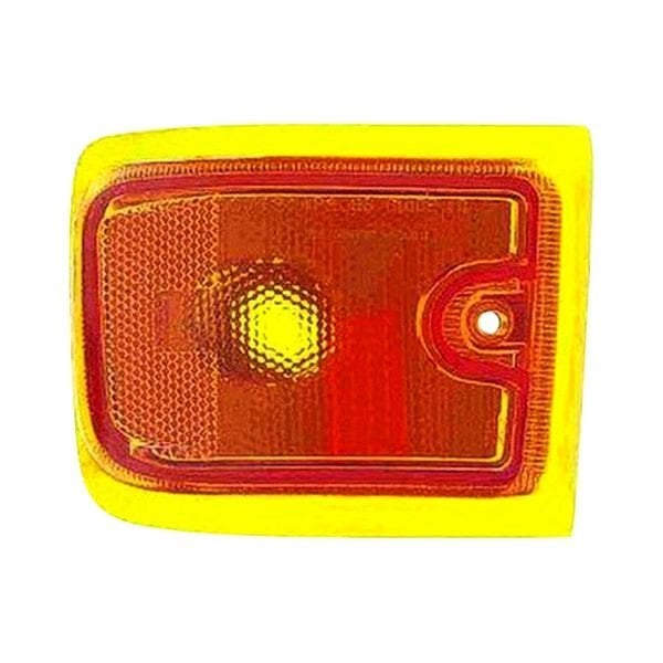 1996-2002 GMC Savana 1500 Front Passenger Side Side Marker Light Assembly New Design W/Composite Headlamps 2-Piece Design Lower - GM2551155-Partify-Painted-Replacement-Body-Parts
