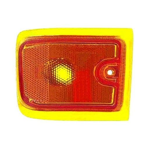 1996-2002 GMC Savana 1500 Front Passenger Side Side Marker Light Assembly New Design W/Composite Headlamps 2-Piece Design Lower - GM2551155-Partify-Painted-Replacement-Body-Parts