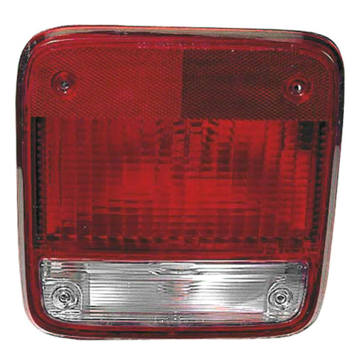 1985-1996 Chevrolet G10/G20/G30/GMC G1500/G2500/G3500 Driver Side Tail Light Assembly Early Design - GM2800101-Partify-Painted-Replacement-Body-Parts