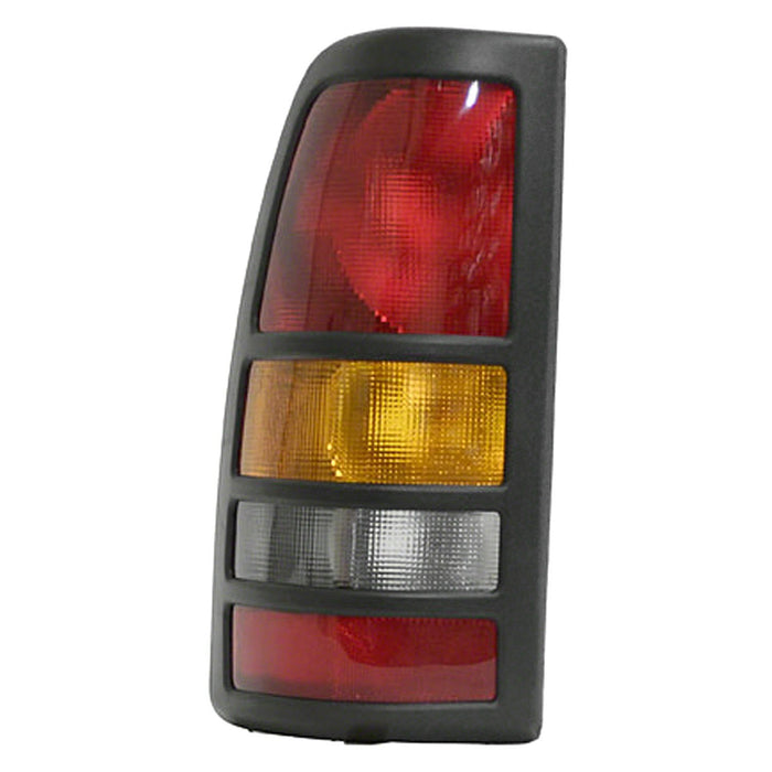 2001-2003 Chevrolet Silverado 3500/GMC Sierra 3500 Driver Side Tail Light Assembly W/ Bezel - GM2800166-Partify-Painted-Replacement-Body-Parts