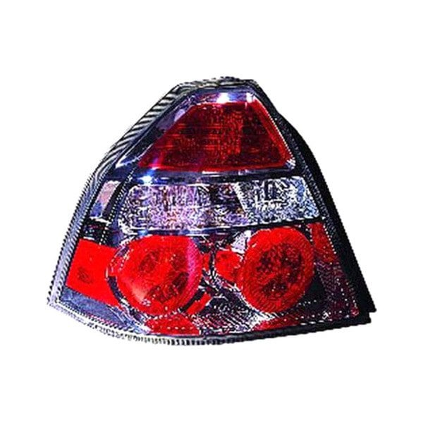 2007-2008 Chevrolet Aveo Driver Side Tail Light Assembly 4 Door Sedan - GM2800203-Partify-Painted-Replacement-Body-Parts