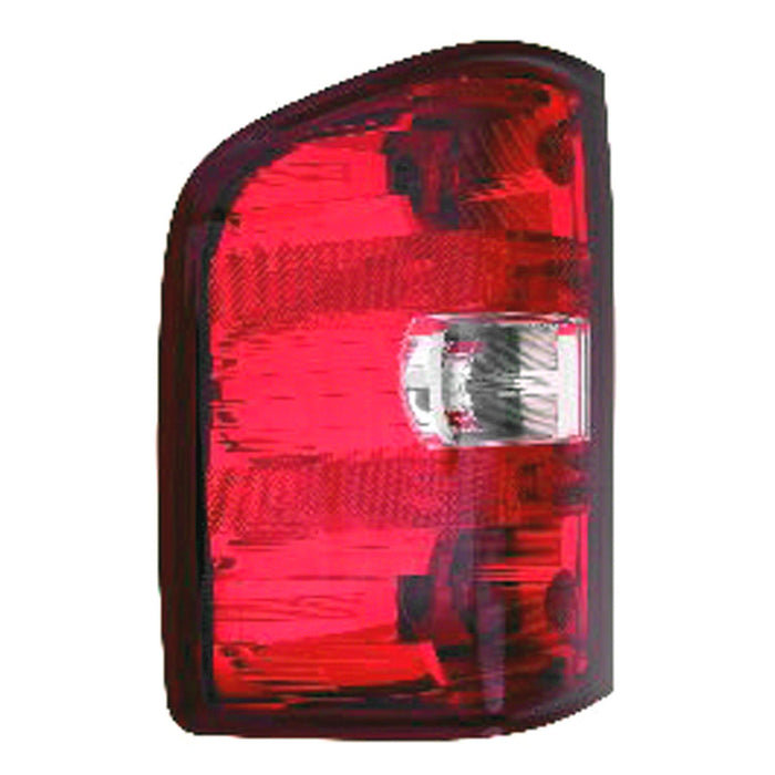 2010-2011 Chevrolet Silverado 1500/2500/3500/GMC Sierra 1500/Sierra 2500/Sierra 3500 Driver Side Tail Light Assembly 2Nd Design - GM2800249-Partify-Painted-Replacement-Body-Parts