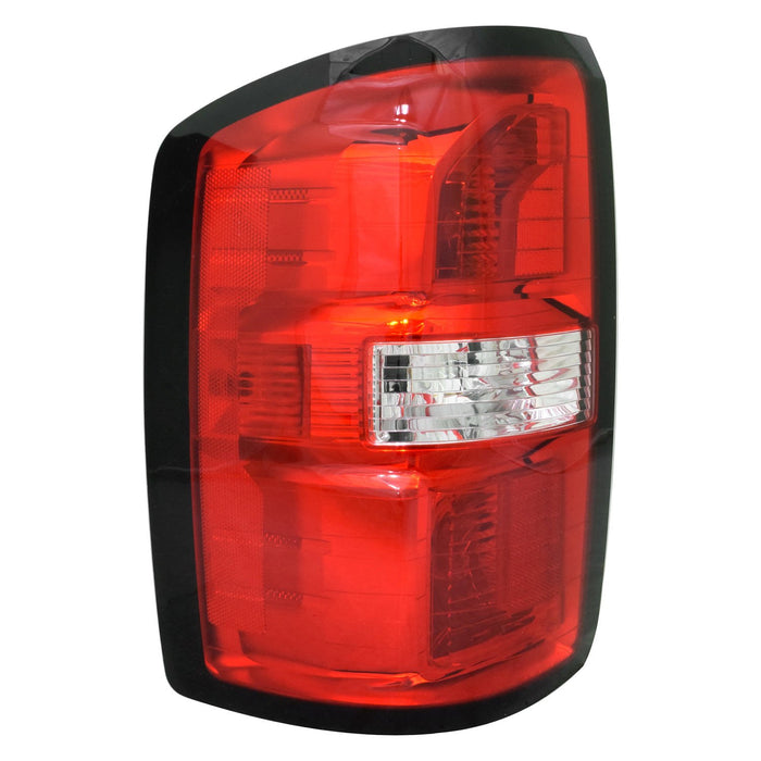 2016-2019 GMC Sierra 1500/2500/3500 Driver Side Tail Light Assembly W/O Led Lamp - GM2800281-Partify-Painted-Replacement-Body-Parts