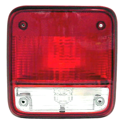 1985-1996 Chevrolet G10/G20/G30/GMC G1500/G2500/G3500 Passenger Side Tail Light Assembly Early Design - GM2801101-Partify-Painted-Replacement-Body-Parts