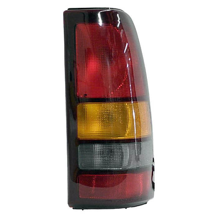 1999-2002 Chevrolet Silverado 1500/GMC Sierra 1500 Passenger Side Tail Light Assembly Late Design Sockets Differ From Early Design - GM2801173-Partify-Painted-Replacement-Body-Parts