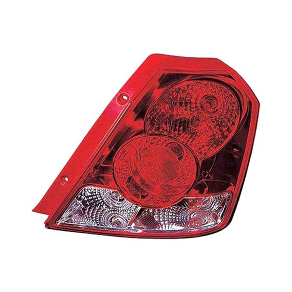 2004-2007 Chevrolet Aveo Passenger Side Tail Light Assembly 4 Door Hatchback - GM2801175-Partify-Painted-Replacement-Body-Parts
