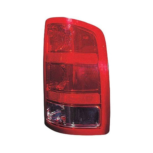 2007-2013 GMC Sierra 1500/2500/3500 SL/SLE/SLT/WT Passenger Side Tail Light Assembly 1St Design - GM2801208-Partify-Painted-Replacement-Body-Parts