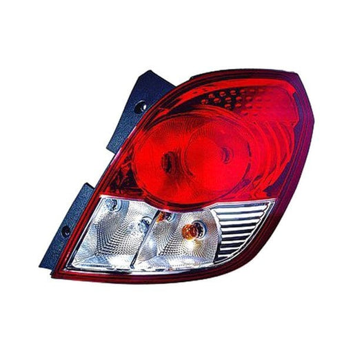 2008-2012 Saturn Vue Hybrid/XE/XR/Chevrolet Captiva Sport Passenger Side Tail Light Assembly - GM2801227-Partify-Painted-Replacement-Body-Parts