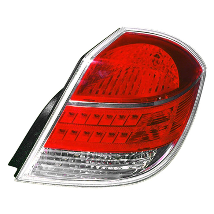 2007-2009 Saturn Aura Passenger Side Tail Light Assembly - GM2801228-Partify-Painted-Replacement-Body-Parts
