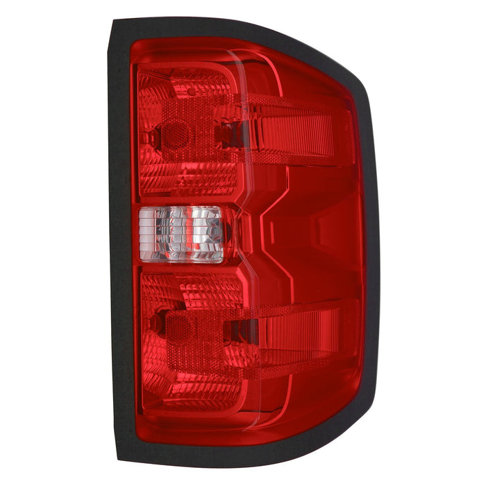 2016-2019 Chevrolet Silverado 1500/1500 LD/2500/3500/GMC Sierra 2500/Sierra 3500 Passenger Side Tail Light Assembly W/O Led Accent Light - GM2801293-Partify-Painted-Replacement-Body-Parts