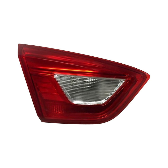 2016-2019 Chevrolet Cruze Driver Side Tail Light Assembly W/O Led Accent Light 1St Design Gray Inner Sedan - GM2802116-Partify-Painted-Replacement-Body-Parts