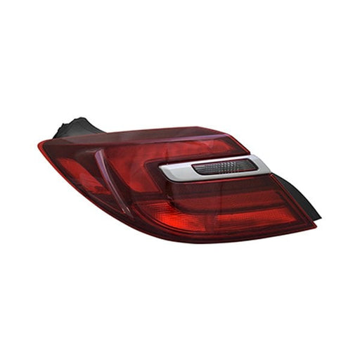2014-2017 Buick Regal Driver Side Tail Light Assembly W/Chrome Outer - GM2804117-Partify-Painted-Replacement-Body-Parts