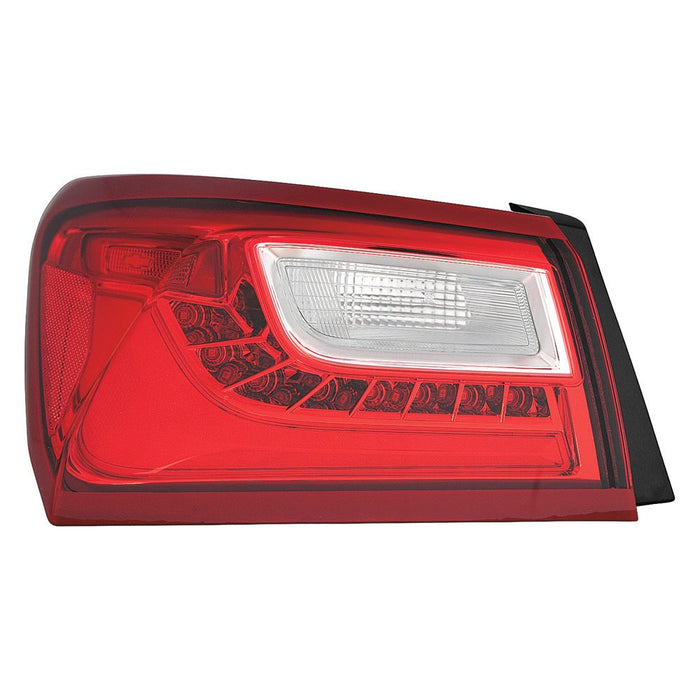 2016-2019 Chevrolet Malibu Driver Side Tail Light Assembly Led Outer - GM2804123-Partify-Painted-Replacement-Body-Parts