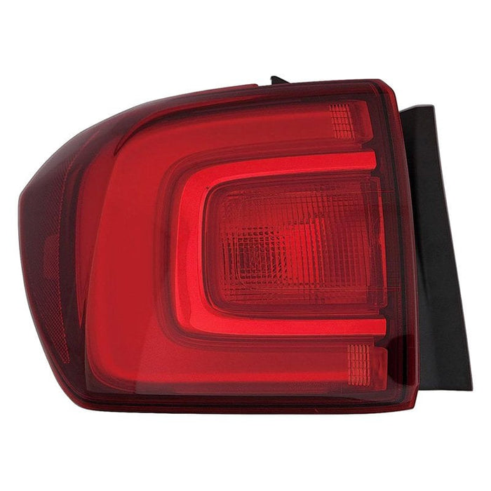 2017-2019 GMC Acadia Driver Side Tail Light Assembly W/O All Terrain Pkg Outer - GM2804126-Partify-Painted-Replacement-Body-Parts