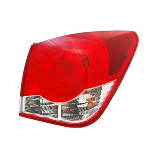 2011-2016 Chevrolet Cruze/Cruze Limited Passenger Side Tail Light Assembly Outer - GM2805107-Partify-Painted-Replacement-Body-Parts