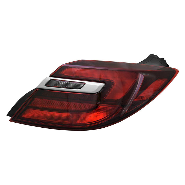 2014-2017 Buick Regal Passenger Side Tail Light Assembly W/Chrome Outer - GM2805117-Partify-Painted-Replacement-Body-Parts