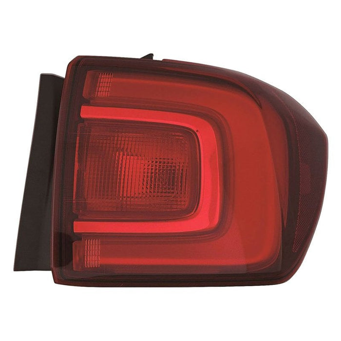 2017-2019 GMC Acadia Passenger Side Tail Light Assembly W/O All Terrain Pkg Outer - GM2805126-Partify-Painted-Replacement-Body-Parts