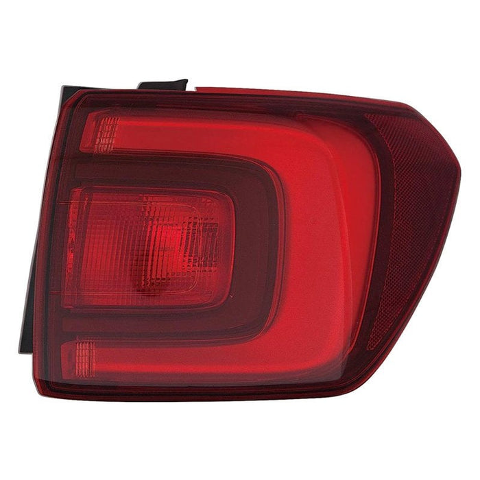 2017-2019 GMC Acadia Passenger Side Tail Light Assembly W/All Terrain Pkg Outer - GM2805127-Partify-Painted-Replacement-Body-Parts