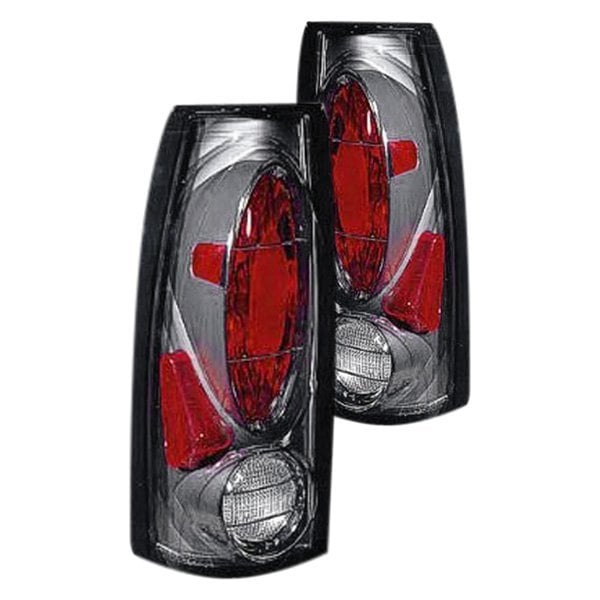 1988-2000 Cadillac Escalade/Chevrolet Blazer/C1500/C2500/C3500/K1500/K2500/K3500/Tahoe Z71/GMC C1500/C2500/C3500/K1500/K2500/K3500/Yukon Denali Tail Light Set Helmet Design W/ Housing - GM2811173-Partify-Painted-Replacement-Body-Parts