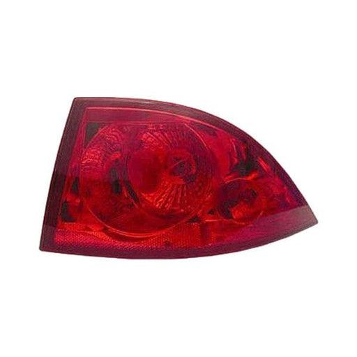 2006-2011 Buick Lucerne Passenger Side Tail Light Housing Outer Lamp Includes Lens - GM2819177-Partify-Painted-Replacement-Body-Parts