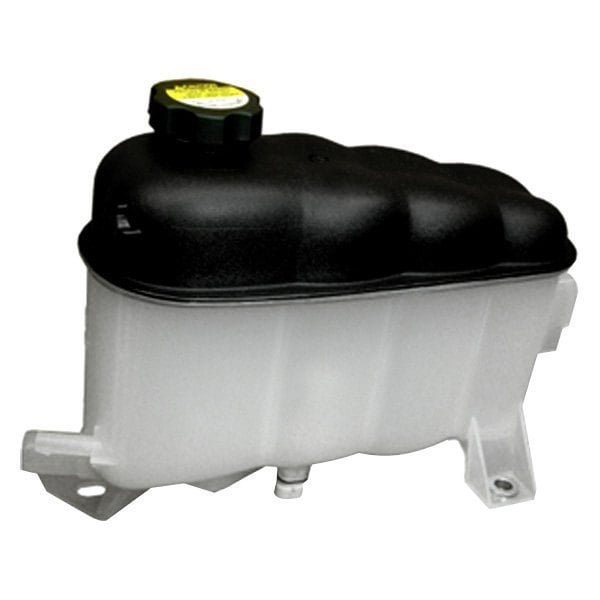 2007-2010 Chevrolet Silverado 2500/3500/GMC Sierra 2500/Sierra 3500 Radiator Outlet Tank Reservoir & Cap Assembly 6.6L V8 - GM3014127-Partify-Painted-Replacement-Body-Parts