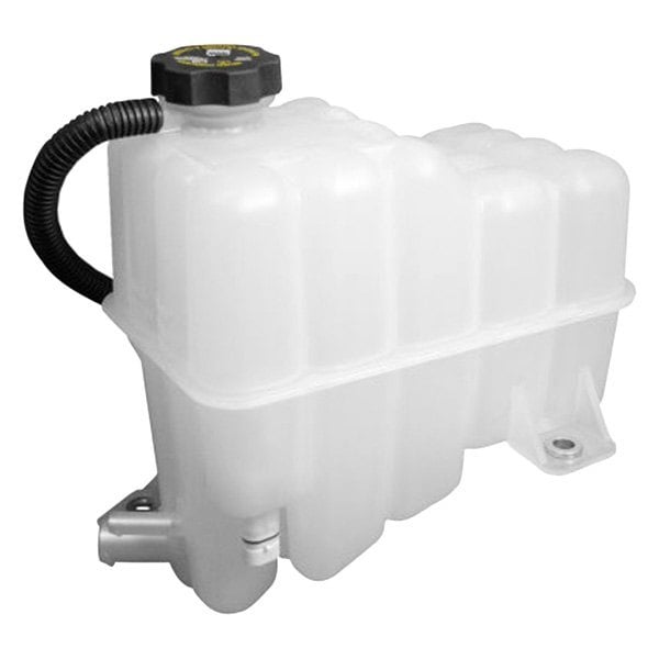 2001-2007 Chevrolet Silverado 3500/3500 Classic/GMC Sierra 3500/Sierra 3500 Classic Radiator Outlet Tank Reservoir & Cap Assy 6.6L V8 - GM3014138-Partify-Painted-Replacement-Body-Parts