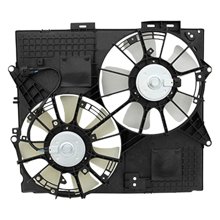2008 Cadillac CTS Engine Cooling Fan Assembly Dual Fan Assembly - GM3115223-Partify-Painted-Replacement-Body-Parts