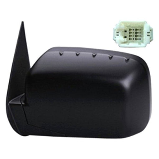 2006-2014 Honda Ridgeline RT/RTX Driver Side Door Mirror Textured Assembly - HO1320247-Partify-Painted-Replacement-Body-Parts