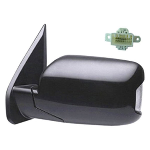 2009-2011 Honda Pilot Driver Side Door Mirror Power Heated W/Turn Signal Lamps W/Memory Assembly - HO1320249-Partify-Painted-Replacement-Body-Parts