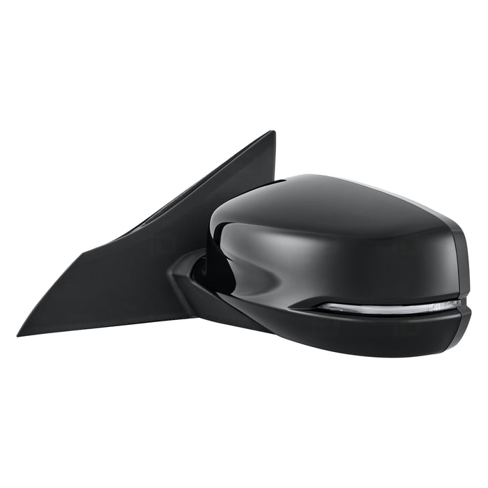 2013 Honda Accord EX/EX-L Driver Side Door Mirror Power Heated W/Signal Lamp Assembly - HO1320274-Partify-Painted-Replacement-Body-Parts