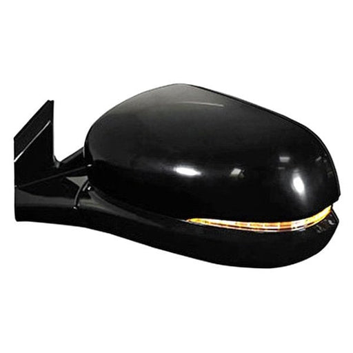 2016-2017 Honda Pilot Driver Side Door Mirror Power Heated W/Signal Lamps W/O Camera Assembly AWD - HO1320290-Partify-Painted-Replacement-Body-Parts