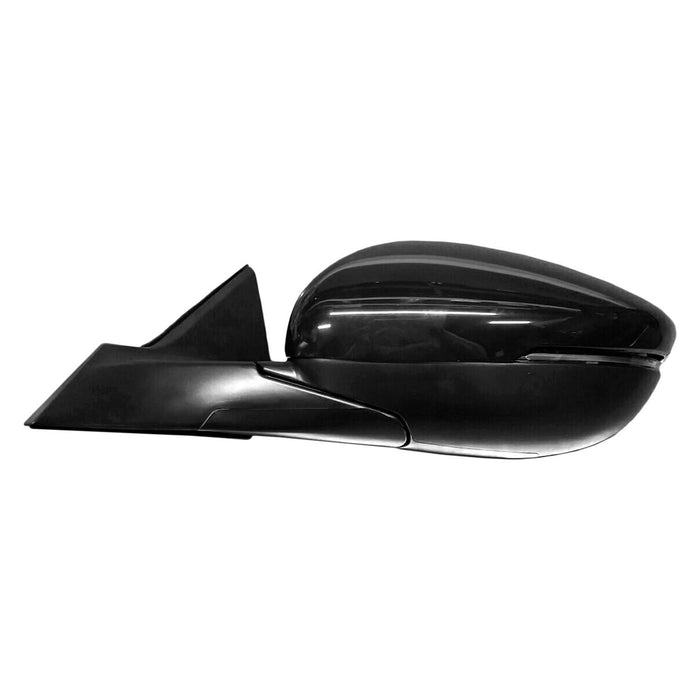 2018-2022 Honda Accord EX-L/Hybrid EX-L/Hybrid Touring/Touring Driver Side Door Mirror W/Signal Lamp W/Blind Spot Detection Assembly - HO1320330-Partify-Painted-Replacement-Body-Parts