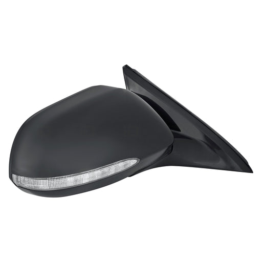 2006 Honda Accord Hybrid Passenger Side Door Mirror Mirror Power Heat W/Lamp Smooth Cover Assembly - HO1321234-Partify-Painted-Replacement-Body-Parts