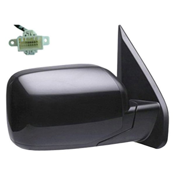 2009-2011 Honda Pilot Passenger Side Door Mirror Power Heated W/O Turn Signal Lamps Assembly - HO1321248-Partify-Painted-Replacement-Body-Parts