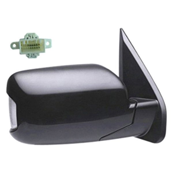 2009-2011 Honda Pilot Passenger Side Door Mirror Power Heated W/Turn Signal Lamps W/Memory Assembly - HO1321249-Partify-Painted-Replacement-Body-Parts