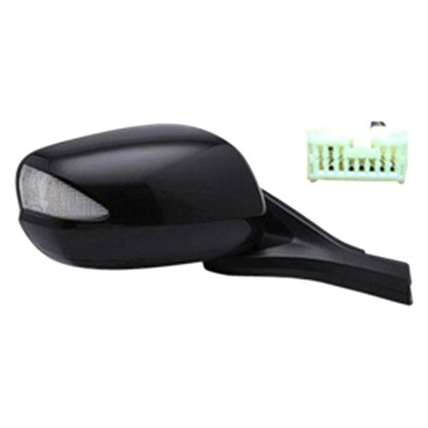 2010-2014 Honda Insight EX Passenger Side Door Mirror Power Heated Folding W/Signal Lamp Assembly - HO1321252-Partify-Painted-Replacement-Body-Parts