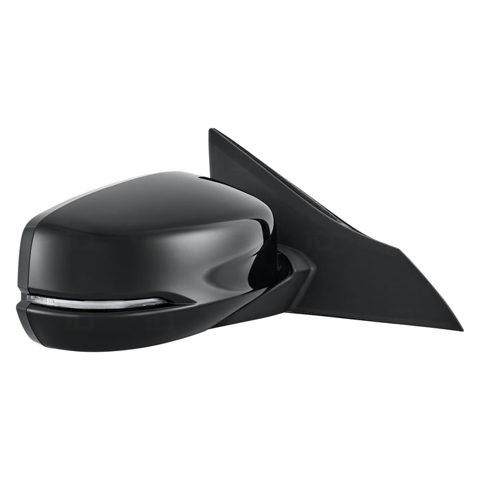 2013-2014 Honda Accord EX/EX-L Passenger Side Door Mirror Power Heated W/Signal Lamp Assembly - HO1321274-Partify-Painted-Replacement-Body-Parts