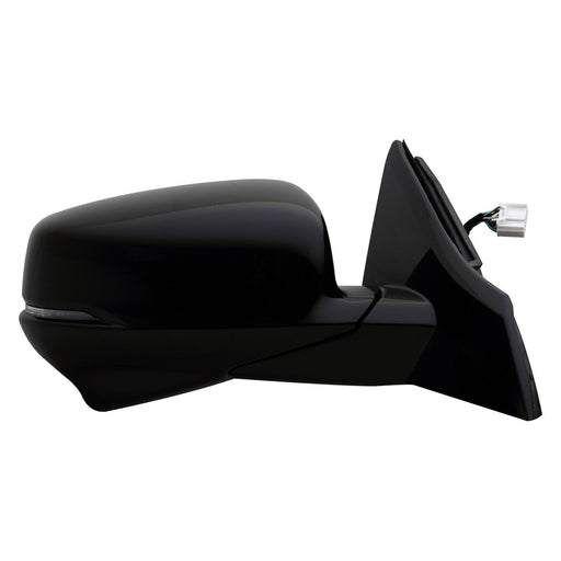 2013-2015 Honda Accord EX/EX-L Passenger Side Door Mirror Power Heated W/Signal Lamp W/Lane Departure Camera Assembly - HO1321279-Partify-Painted-Replacement-Body-Parts