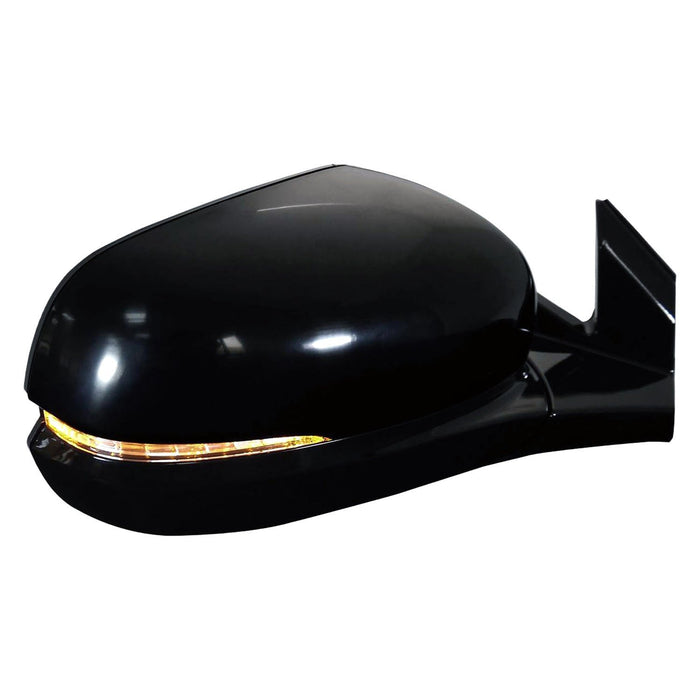 2016-2018 Honda Pilot Passenger Side Door Mirror Power Heated W/Signal Lamps W/O Camera Assembly AWD - HO1321290-Partify-Painted-Replacement-Body-Parts