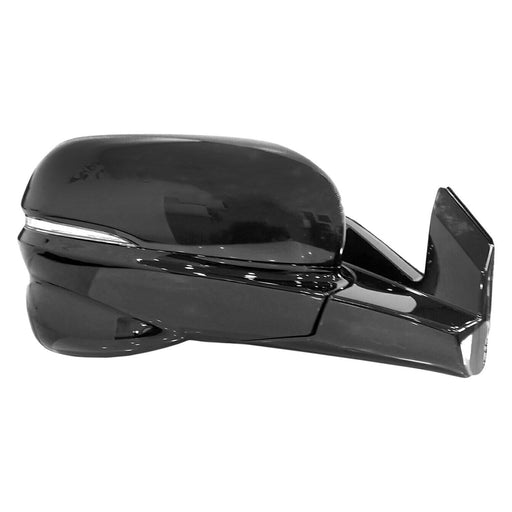 2016-2018 Honda Pilot Passenger Side Door Mirror Power Heated W/Signal Lamps W/Camera Assembly AWD - HO1321291-Partify-Painted-Replacement-Body-Parts