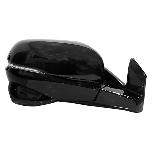 2016-2018 Honda Pilot Passenger Side Door Mirror Power Heated W/Signal Lamps W/Camera Assembly FWD - HO1321293-Partify-Painted-Replacement-Body-Parts
